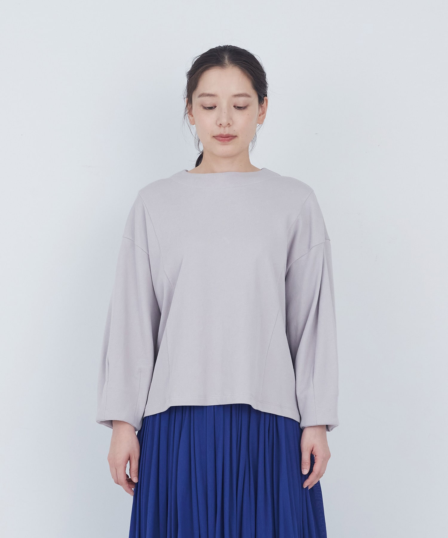 【ADIEU TRISTESSE】ミニ裏毛プルオーバー 詳細画像 グレー 4