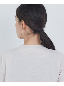 【ADIEU TRISTESSE】40/-SZ天竺Ｔシャツ 詳細画像 ブラック 27