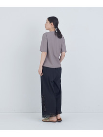 【ADIEU TRISTESSE】40/-SZ天竺Ｔシャツ 詳細画像 ブラック 9