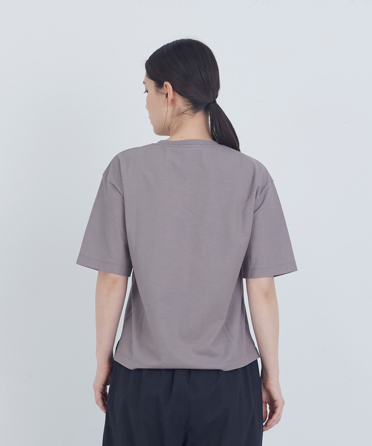 【ADIEU TRISTESSE】40/-SZ天竺Ｔシャツ 詳細画像 ブラック 12