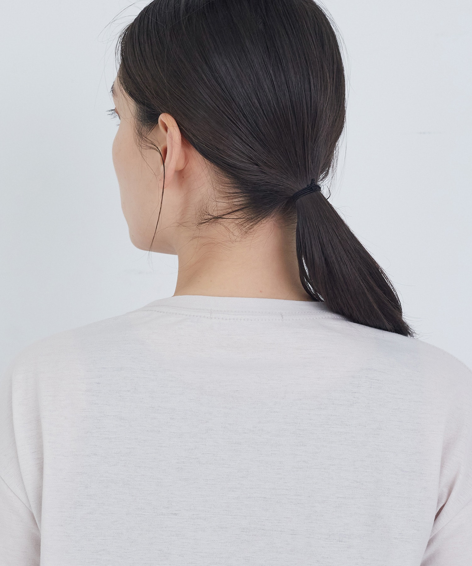 【ADIEU TRISTESSE】40/-SZ天竺Ｔシャツ 詳細画像 ブラック 27