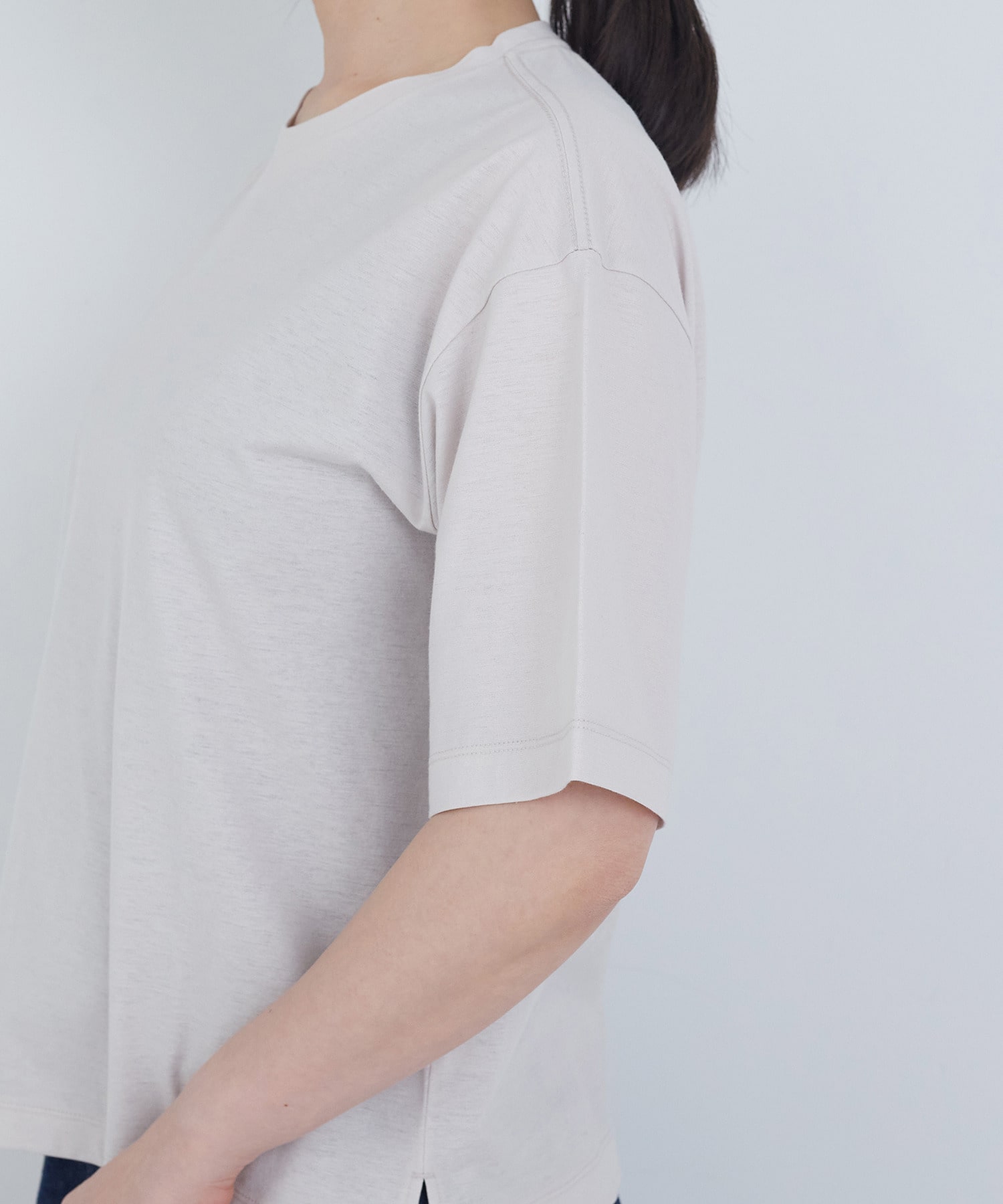 【ADIEU TRISTESSE】40/-SZ天竺Ｔシャツ 詳細画像 ブラック 28