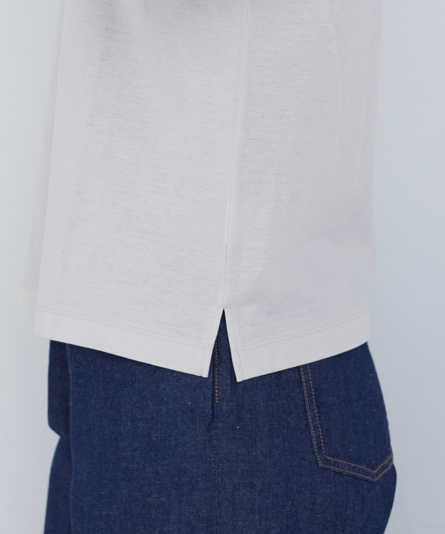 【ADIEU TRISTESSE】40/-SZ天竺Ｔシャツ 詳細画像 ブラック 29