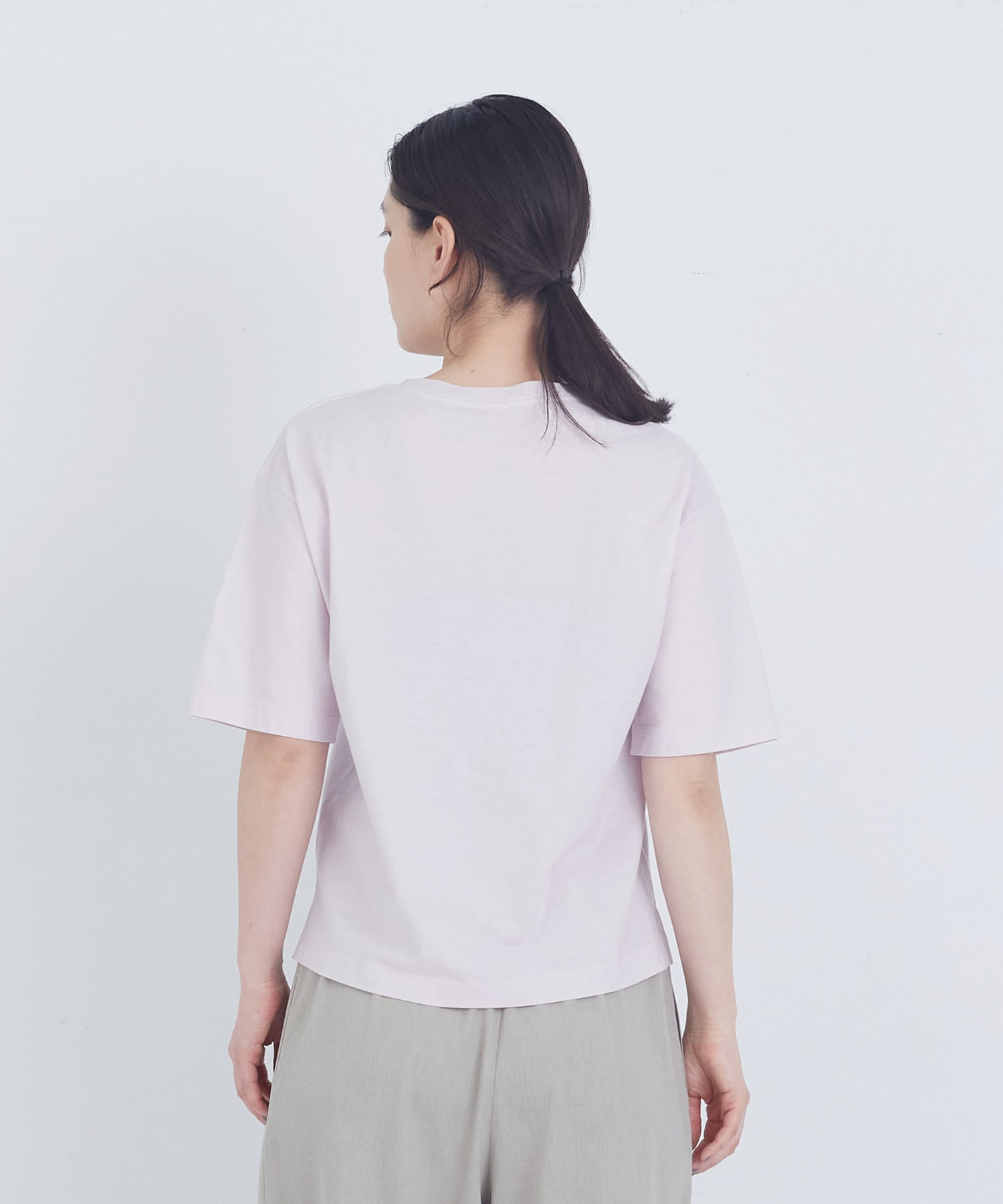 【ADIEU TRISTESSE】40/-SZ天竺Ｔシャツ 詳細画像 ブラック 6