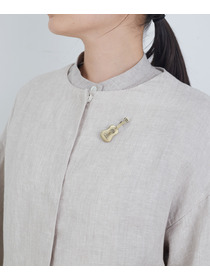 【ADIEU TRISTESSE】ギターブローチ 詳細画像 ゴールド 2