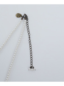 【ADIEU TRISTESSE】トリモチーフトップネックレス 詳細画像 ゴールド 4