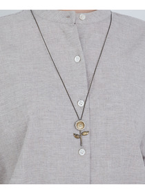 【ADIEU TRISTESSE】タンポポワントップネックレス 詳細画像 ゴールド 3