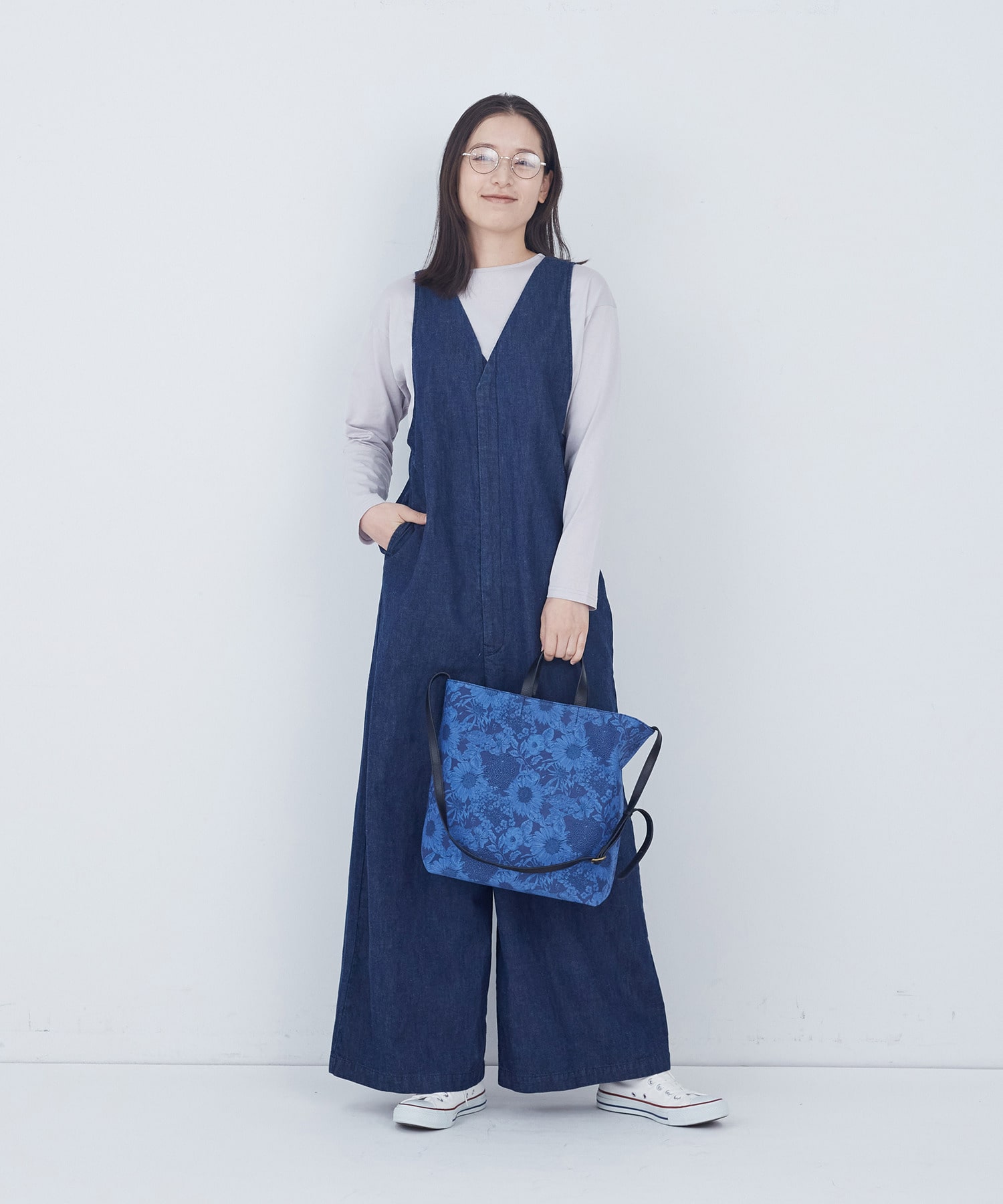 【ADIEU TRISTESSE】2wayショルダーバッグ 詳細画像 ブルー系その他 4