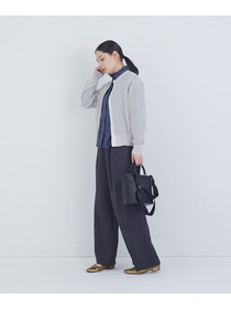 【ADIEU TRISTESSE】ボンネルショルダー付レザーバッグ 詳細画像 ブラック 5