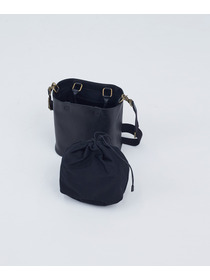 【ADIEU TRISTESSE】ボンネルショルダー付レザーバッグ 詳細画像 ブラック 7