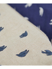 【ADIEU TRISTESSE】【2way】トリ刺繍バッグ 詳細画像 ブルー 13