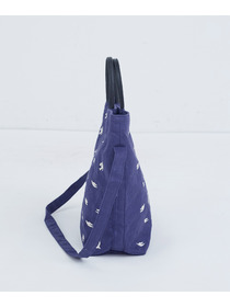 【ADIEU TRISTESSE】【2way】トリ刺繍バッグ 詳細画像 ブルー 9