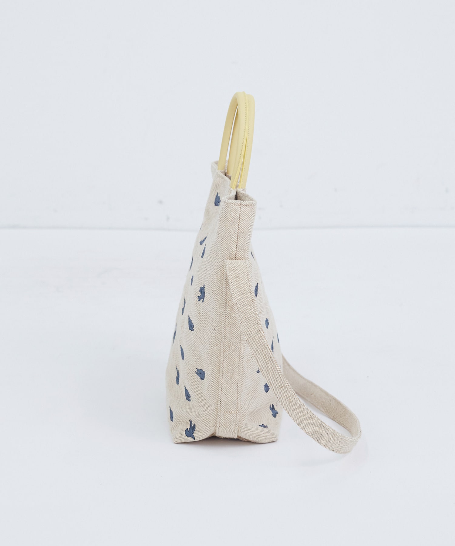 【ADIEU TRISTESSE】【2way】トリ刺繍バッグ 詳細画像 ブルー 5