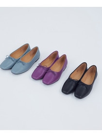 【ADIEU TRISTESSE】スクエアトゥバレエシューズ 詳細画像 ブラック 1