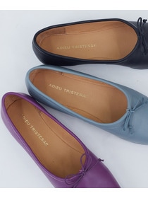 【ADIEU TRISTESSE】スクエアトゥバレエシューズ 詳細画像 ブラック 16