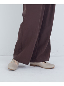 【ADIEU TRISTESSE】ギリーフラットシューズ 詳細画像 ブラック 3