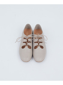 【ADIEU TRISTESSE】ギリーフラットシューズ 詳細画像 ブラック 4