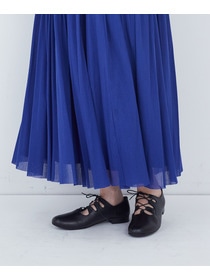 【ADIEU TRISTESSE】ギリーフラットシューズ 詳細画像 ブラック 8