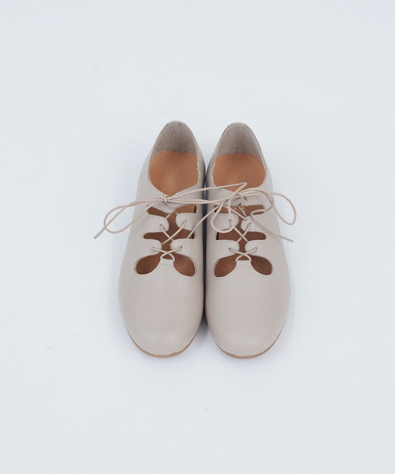 【ADIEU TRISTESSE】ギリーフラットシューズ 詳細画像 ブラック 4