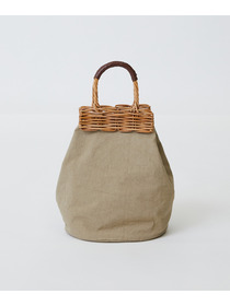 【LOISIR】【2WAY】異素材コンビseauバッグ 詳細画像 ブラック 10