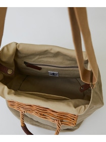 【LOISIR】【2WAY】異素材コンビseauバッグ 詳細画像 ブラック 13