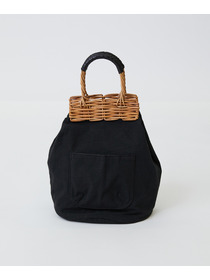 【LOISIR】【2WAY】異素材コンビseauバッグ 詳細画像 ブラック 15