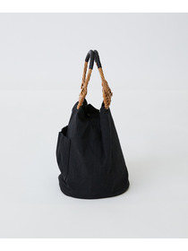 【LOISIR】【2WAY】異素材コンビseauバッグ 詳細画像 ブラック 16