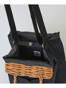 【LOISIR】【2WAY】異素材コンビseauバッグ 詳細画像 ブラック 19