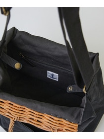 【LOISIR】【2WAY】異素材コンビseauバッグ 詳細画像 ブラック 20