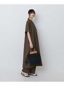 【LOISIR】【2WAY】異素材コンビseauバッグ 詳細画像 ブラック 6