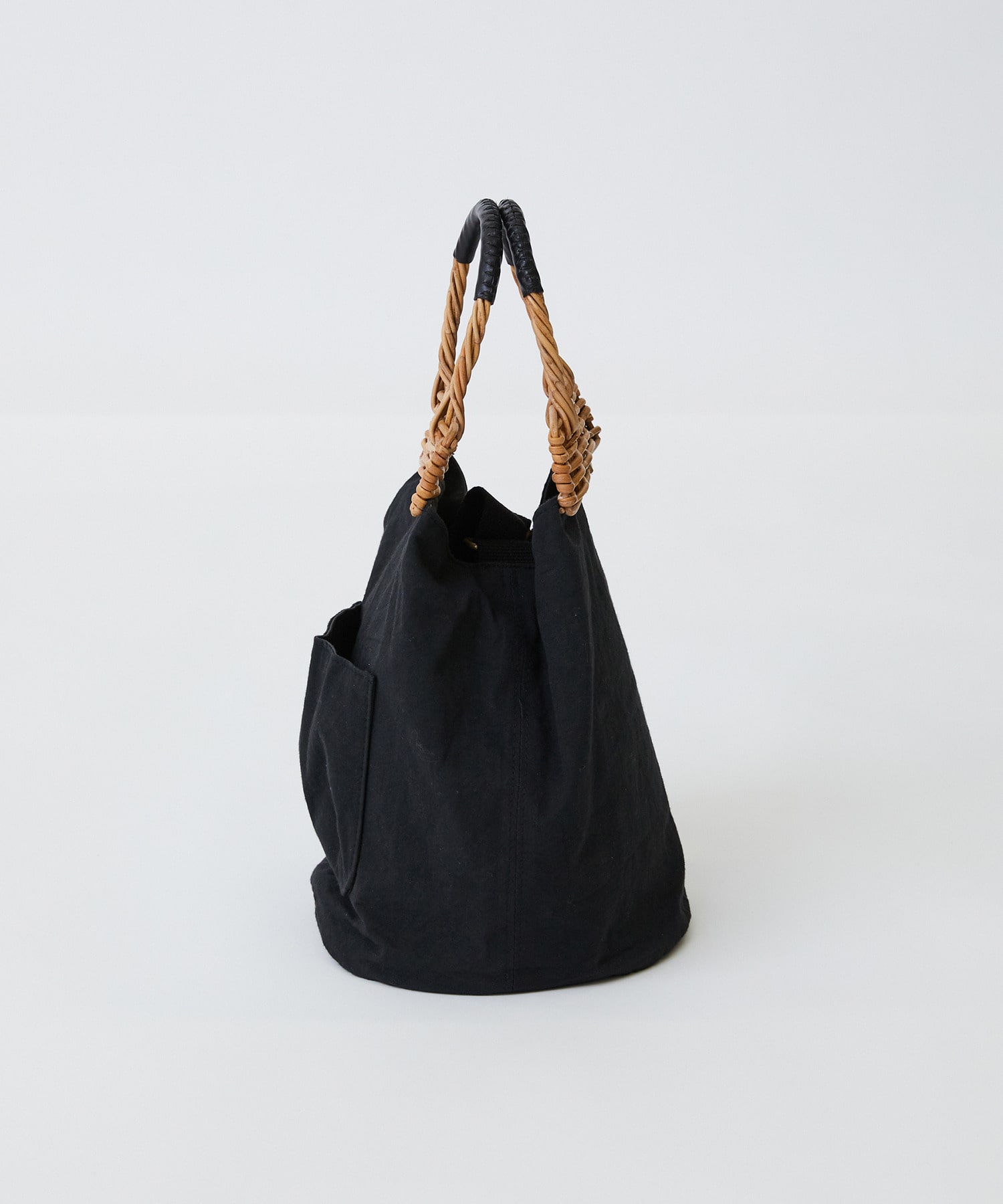 【LOISIR】【2WAY】異素材コンビseauバッグ 詳細画像 ブラック 16