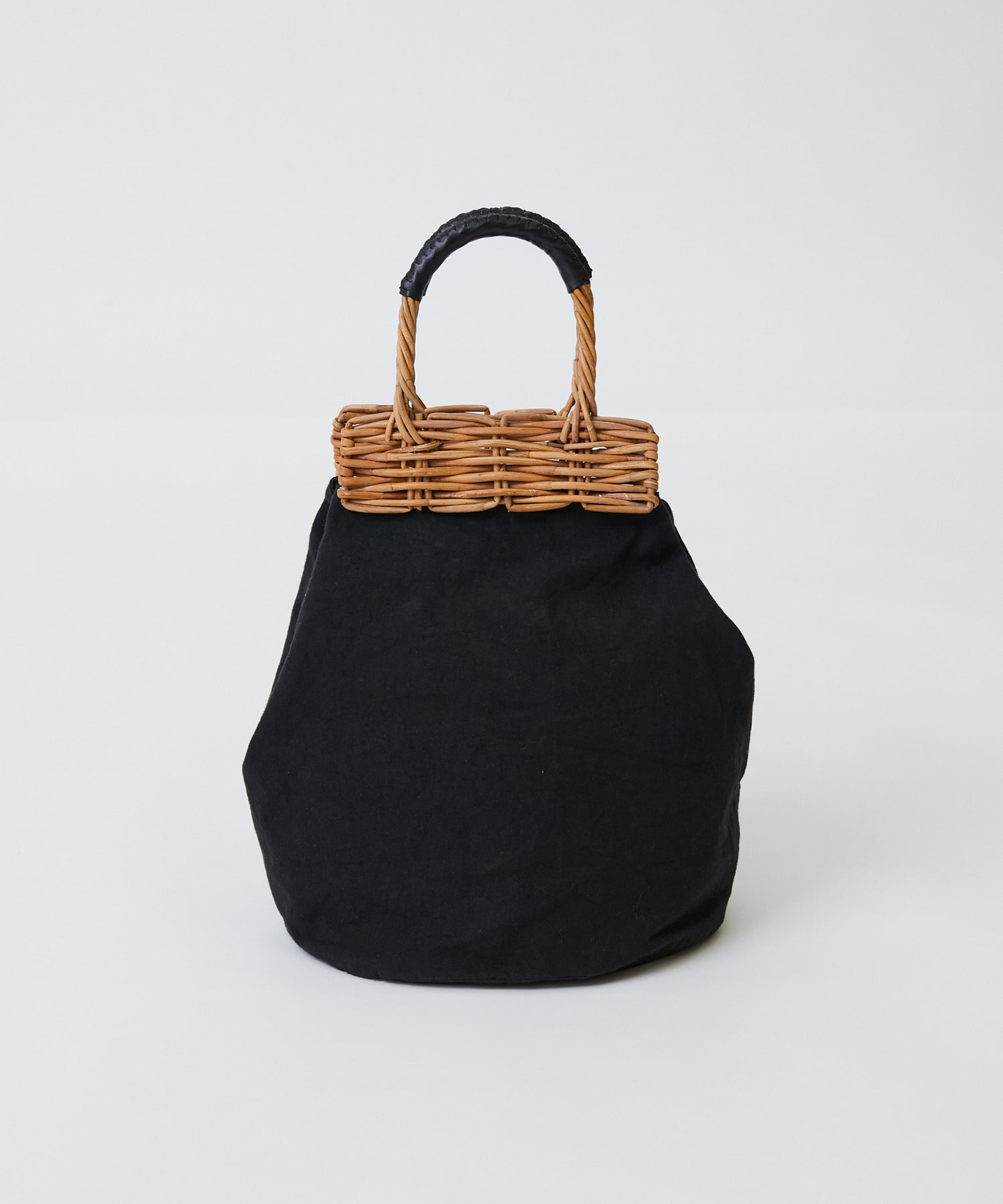 【LOISIR】【2WAY】異素材コンビseauバッグ 詳細画像 ブラック 17