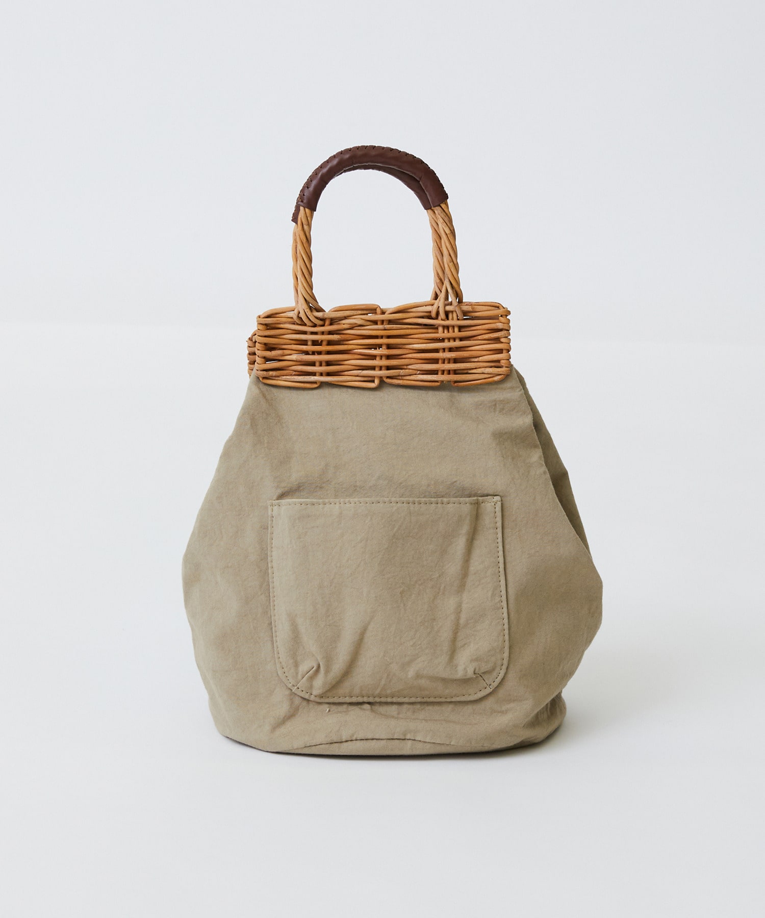 【LOISIR】【2WAY】異素材コンビseauバッグ 詳細画像 ブラック 9