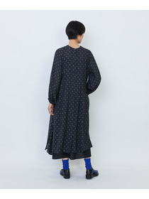 【LOISIR】【3WAY】オリジナル柄カットジャカードワンピース 詳細画像 ブラック系その他 15