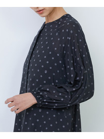 【LOISIR】【3WAY】オリジナル柄カットジャカードワンピース 詳細画像 ブラック系その他 28