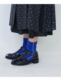 【LOISIR】【3WAY】オリジナル柄カットジャカードワンピース 詳細画像 ブラック系その他 30