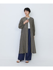 【LOISIR】【3WAY】オリジナル柄カットジャカードワンピース 詳細画像 ブラック系その他 6