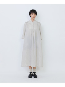 【LOISIR】Aラインワンピース 詳細画像 ストライプ 11