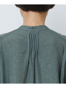 【LOISIR】グランジリネンタックディテールワンピース 詳細画像 カーキ 15