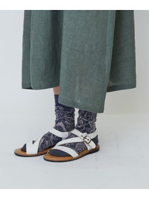 【LOISIR】グランジリネンタックディテールワンピース 詳細画像 カーキ 18