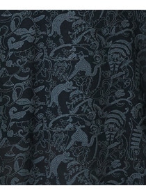 【LOISIR】【アーティストコラボ】LOISIR&times;TORANEKOBONBON エンブロイダリーワンピース 詳細画像 ブラック系その他 11