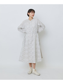 【LOISIR】【アーティストコラボ】LOISIR&times;TORANEKOBONBON エンブロイダリーワンピース 詳細画像 ブラック系その他 5