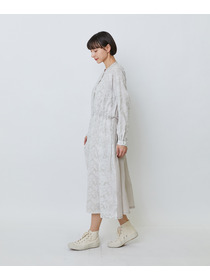 【LOISIR】【アーティストコラボ】LOISIR&times;TORANEKOBONBON エンブロイダリーワンピース 詳細画像 ブラック系その他 6