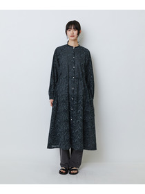 【LOISIR】【アーティストコラボ】LOISIR&times;TORANEKOBONBON エンブロイダリーワンピース 詳細画像 ブラック系その他 8