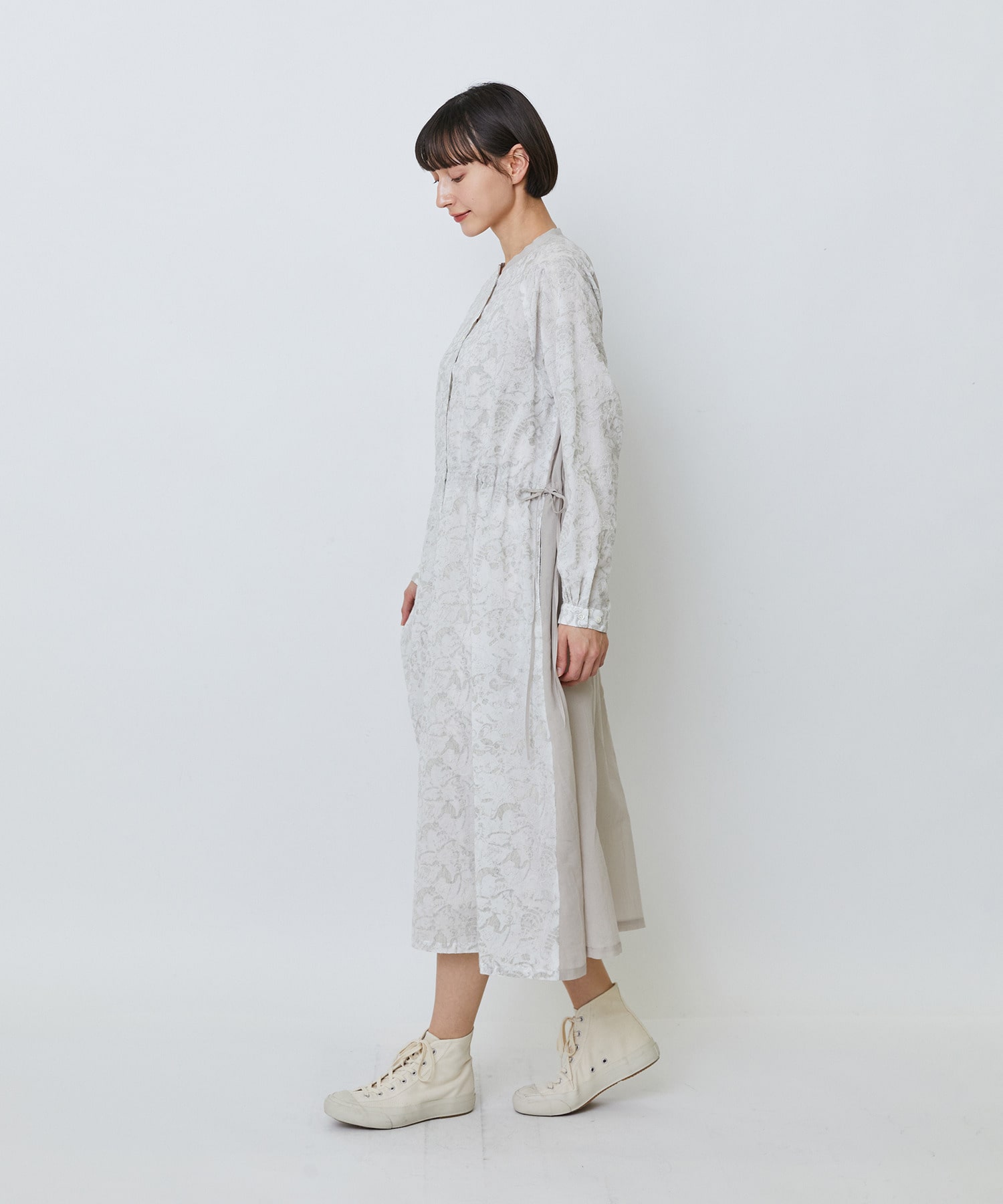 【LOISIR】【アーティストコラボ】LOISIR&times;TORANEKOBONBON エンブロイダリーワンピース 詳細画像 ブラック系その他 6