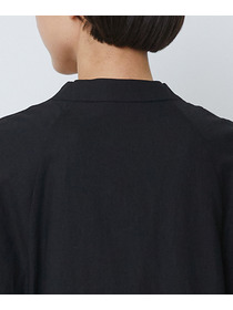 【LOISIR】コットンリネンクロス刺繍入りワンピース 詳細画像 ブラック 15