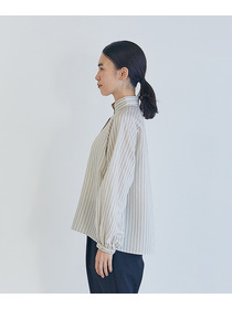 【LOISIR】デザインカラーブラウス 詳細画像 ストライプ 18