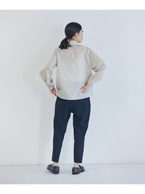 【LOISIR】デザインカラーブラウス 詳細画像 ストライプ 8