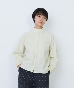 【LOISIR】デザインカラーブラウス 詳細画像 ライム 1