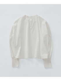 【LOISIR】リブ使いショートブラウス 詳細画像 ストライプ 10